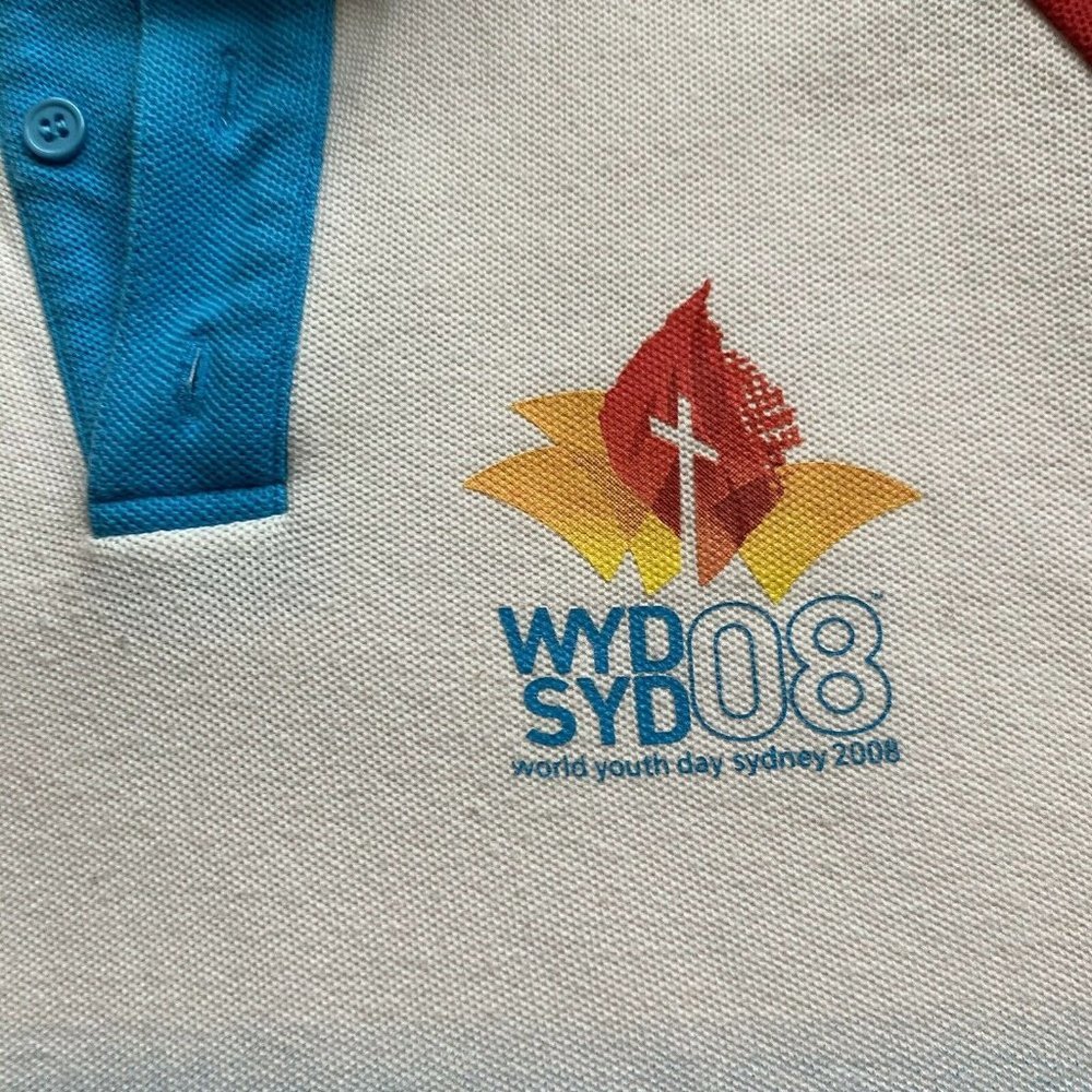World Youth Day Pullover Polo Shirt Long Sleeve - Picture 5 of 6